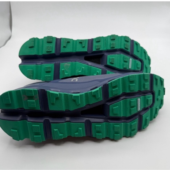 On Cloudvista CloudTrax Waterproof Trail Running Shoes Metal Denim 74.98277 12.5 - Picture 10 of 12